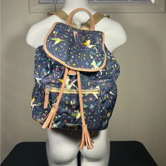 Dooney & Bourke x Disney Tinkerbell Backpack - Picture 1 of 13